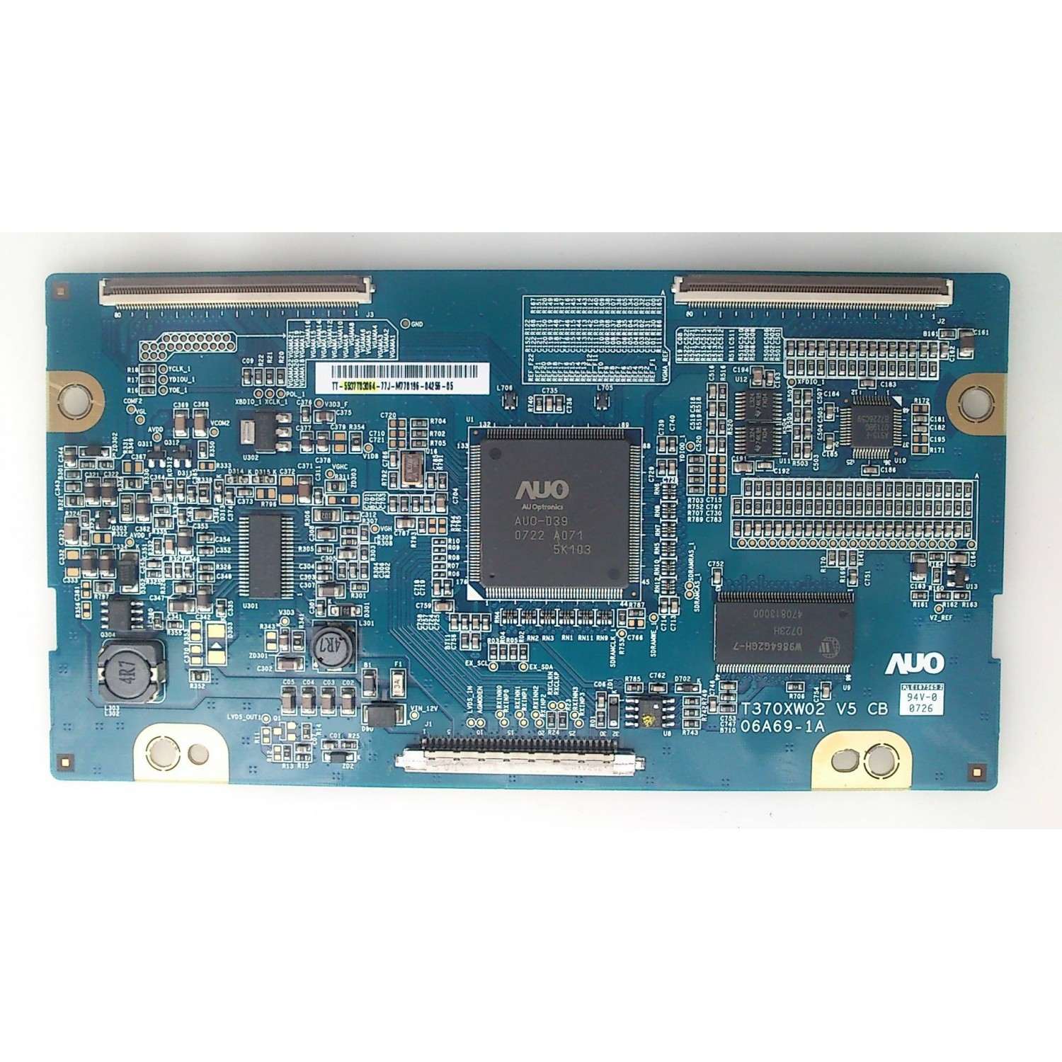 T-CON / SANYO 5537T03064 / 55.37T03.064 / T370XW02 V5 CB / MODELO SANYO DP37647